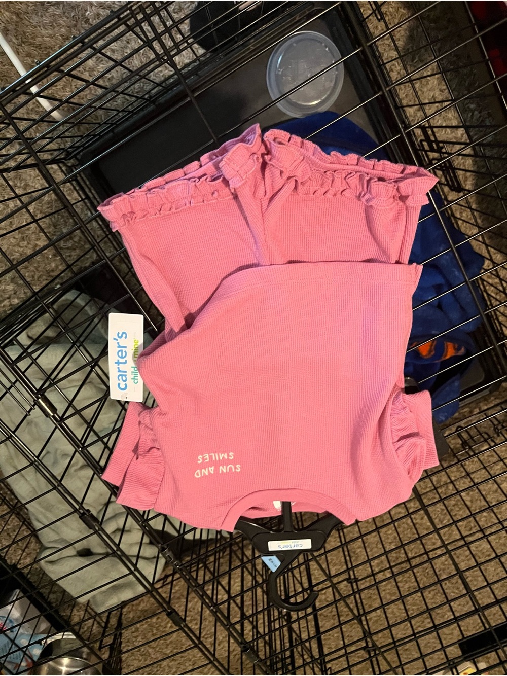 Carter's Pink Ruffle Toddler Matching Underwear Set - Sun and Smiles